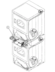 Harnesses 1 parts for Speed Queen Dryer SSE807LF from AppliancePartsPros.com