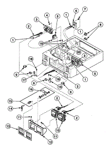 Control Panel parts for Speed Queen Dryer SSEH07LJ from AppliancePartsPros.com