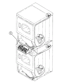 Harnesses 1 parts for Speed Queen Dryer SSEZ17LF1500 from AppliancePartsPros.com