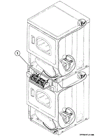 Harnesses 1 parts for Speed Queen Dryer SSG709QF from AppliancePartsPros.com