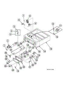 Control Panel parts for Speed Queen Dryer SSG919LF from AppliancePartsPros.com