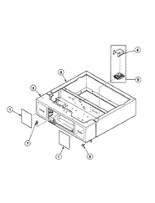 Card Reader parts for Speed Queen Dryer SSGF09WJ from AppliancePartsPros.com