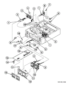 Control Panel parts for Speed Queen Dryer SSGT09QF from AppliancePartsPros.com