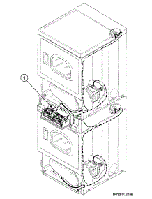 Harnesses 1 parts for Speed Queen Dryer SSGT09QF from AppliancePartsPros.com