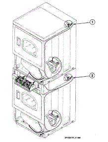 Harnesses 2 parts for Speed Queen Dryer SSGY19QF from AppliancePartsPros.com