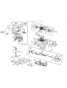 Unit Parts parts for Bissell Upright Vacuum SST-300A from AppliancePartsPros.com