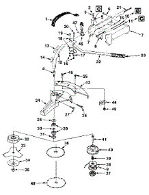 Figure 3 parts for Homelite Gas Line Trimmer ST-145 from AppliancePartsPros.com