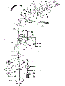 Figure 3 parts for Homelite Gas Line Trimmer ST-185 from AppliancePartsPros.com