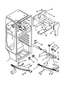 Liner Parts parts for Kirkland Top-Mount Refrigerator ST14CKXSQ03 from AppliancePartsPros.com