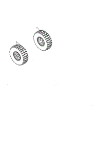 Wheels parts for Husqvarna Gas Snowblower ST224-96193009602 from AppliancePartsPros.com