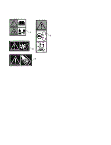 Decals parts for Husqvarna Gas Snowblower ST224-96193009602 from AppliancePartsPros.com