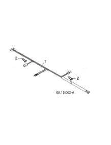 Wire Harness parts for Husqvarna Gas Snowblower ST224-96193009604 from AppliancePartsPros.com