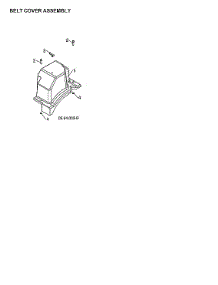 Belt Cover Assembly parts for Husqvarna Gas Snowblower ST224-97046850101 from AppliancePartsPros.com