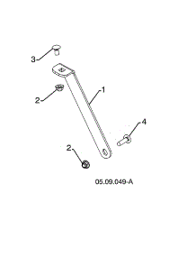 Gearbox Support parts for Husqvarna Gas Snowblower ST224P-96193012204 from AppliancePartsPros.com