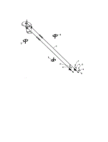 Cable Rotator parts for Husqvarna Gas Snowblower ST227P-96193009702 from AppliancePartsPros.com