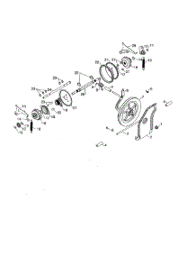 Drive parts for Husqvarna Gas Snowblower ST227P-96193009702 from AppliancePartsPros.com