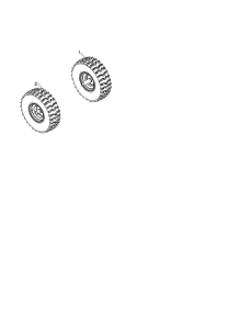 Wheels parts for Husqvarna Gas Snowblower ST227P-96193009702 from AppliancePartsPros.com