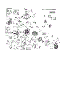 Engine, Lct - 585335703 parts for Husqvarna Gas Snowblower ST227P-96193009702 from AppliancePartsPros.com