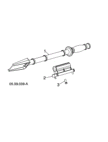 Cleanout Tool parts for Husqvarna Gas Snowblower ST227P-96193009703 from AppliancePartsPros.com