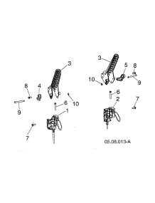 Power Steer Cables parts for Husqvarna Gas Snowblower ST227P-96193009703 from AppliancePartsPros.com