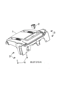 Base Console parts for Husqvarna Gas Snowblower ST227P-96193009705 from AppliancePartsPros.com