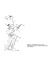 Chute Weldment / Deflector Assy parts for Husqvarna Gas Snowblower ST227P-96193009705 from AppliancePartsPros.com