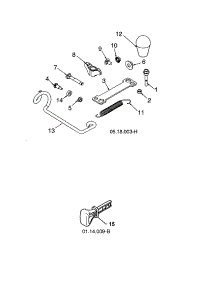 Bag Of Parts parts for Husqvarna Gas Snowblower ST230P-96193010106 from AppliancePartsPros.com