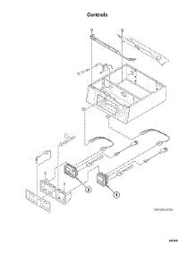 Controls parts for Speed Queen Laundry Center STGNCASP115TW01 from AppliancePartsPros.com