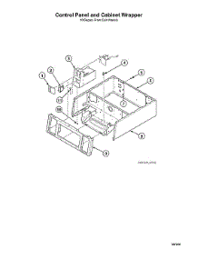 Control Panel / Cabinet Wrapper-10 Degree Front Coin Models parts for Speed Queen Laundry Center STGNCASP115TW01 from AppliancePartsPros.com