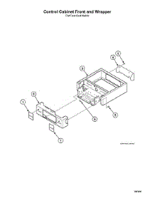 Control Cabinet Front / Wrapper-Flat Front Card Models parts for Speed Queen Laundry Center STGNCASP115TW01 from AppliancePartsPros.com