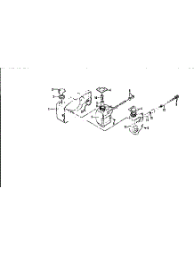 Fan Housing And Fuel Tank Assemblies parts for Lowrance Gas Chainsaw SUPER PRO MAC 610 13-600041-15 from AppliancePartsPros.com