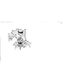 Carburetor Assembly parts for Mcculloch Chainsaw SUPER PRO MAC 610 13-600041-23 from AppliancePartsPros.com