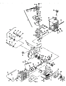 Powerhead And Oiler Assemblies parts for Lowrance Gas Chainsaw SUPER PRO MAC 610 13-600041-27 from AppliancePartsPros.com