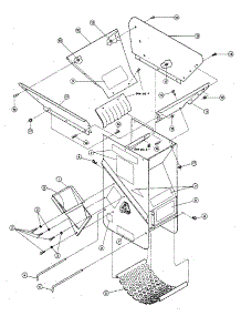 Drawing Two parts for Troy-Bilt Chipper Shredder SUPER TOMAHAWK 8HP from AppliancePartsPros.com