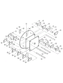 Cylinder Assembly parts for Troy-Bilt Chipper Shredder SUPERTOMAHAWK8HP SER. W836276 & UP from AppliancePartsPros.com