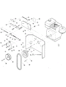 Engine parts for Troy-Bilt Chipper Shredder SUPERTOMAHAWK8HP SER. W836276 & UP from AppliancePartsPros.com