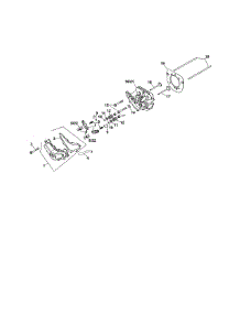 Head / Valve / Breather parts for Kohler Lawn & Garden Engine SV590-3222 from AppliancePartsPros.com
