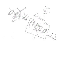 Fuel System Assembly parts for Kohler Lawn & Garden Engine SV600-0018 from AppliancePartsPros.com