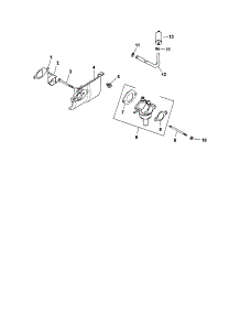 Fuel System parts for Kohler Lawn & Garden Engine SV610-0021 from AppliancePartsPros.com