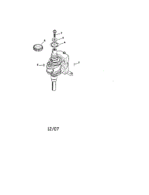 Crankshaft parts for Kohler Lawn & Garden Engine SV620-0018 from AppliancePartsPros.com