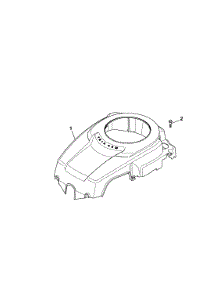 Blower Housing / Baffles parts for Kohler Lawn & Garden Engine SV620-0210 from AppliancePartsPros.com