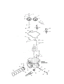 Crankcase parts for Kohler Lawn & Garden Engine SV620-3215 from AppliancePartsPros.com
