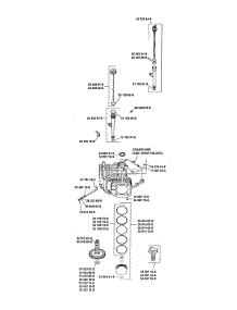 Crankcase parts for Kohler Lawn & Garden Engine SV710-0034 from AppliancePartsPros.com