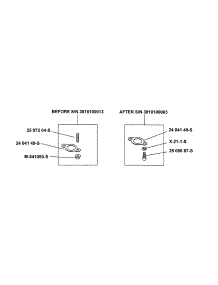 Exhaust parts for Kohler Lawn & Garden Engine SV715-0026 from AppliancePartsPros.com