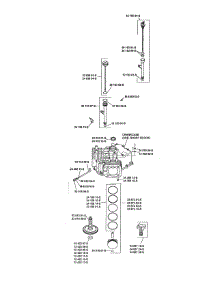 Crankcase parts for Kohler Lawn & Garden Engine SV715-0026 from AppliancePartsPros.com