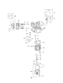 Head, Valve & Breather Assembly parts for Kohler Lawn & Garden Engine SV720-0039 from AppliancePartsPros.com