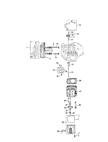 Head / Valve / Breather parts for Kohler Lawn & Garden Engine SV725-0011 from AppliancePartsPros.com