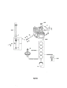 Crankcase parts for Kohler Lawn & Garden Engine SV730-0011 from AppliancePartsPros.com