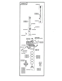 Crankcase parts for Kohler Lawn & Garden Engine SV730-0034 from AppliancePartsPros.com