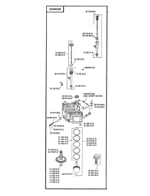 Crankcase parts for Kohler Lawn & Garden Engine SV730-0037 from AppliancePartsPros.com